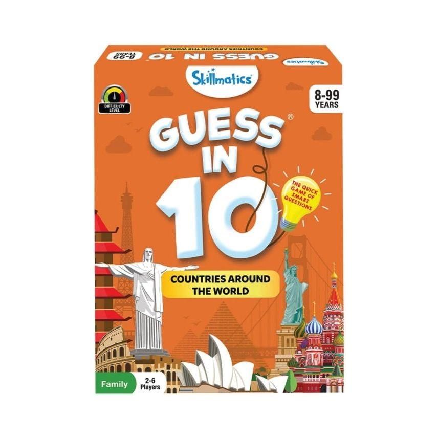 Guess in 10 Countries of the World Card Game