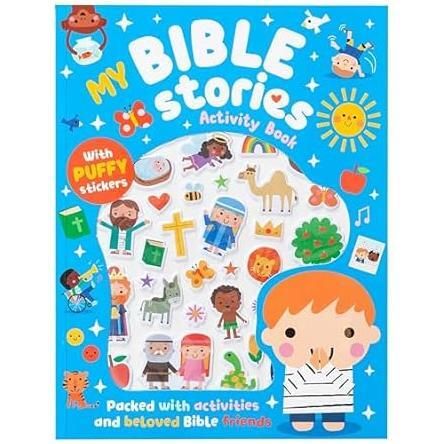 My Bible Stories Activity Book Blue