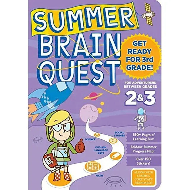 Brain Quest Summer Workbook 2 & 3