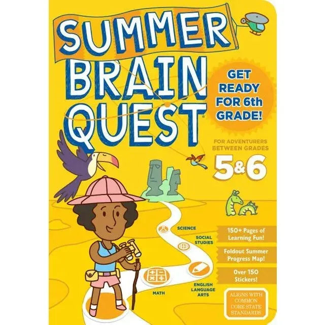 Brain Quest Summer Workbook 5 & 6
