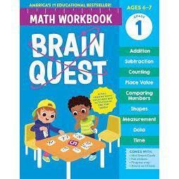 Brain Quest Math Workbook: Kindergarten