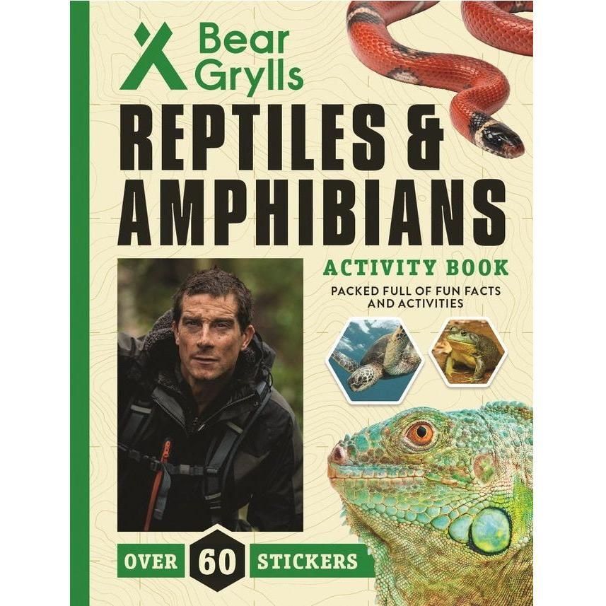Bear Grylls Reptiles & Amphibians Activity Book
