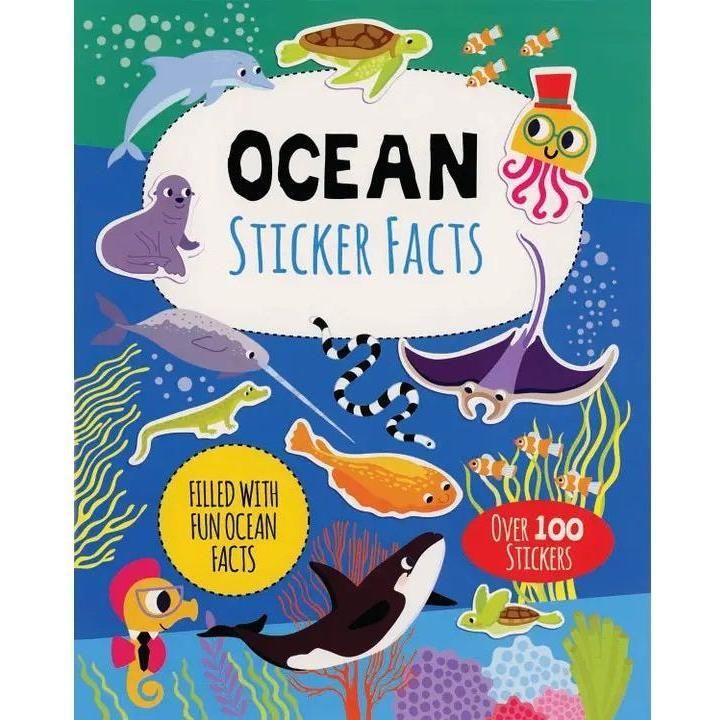 Ocean Sticker Facts Activity Book