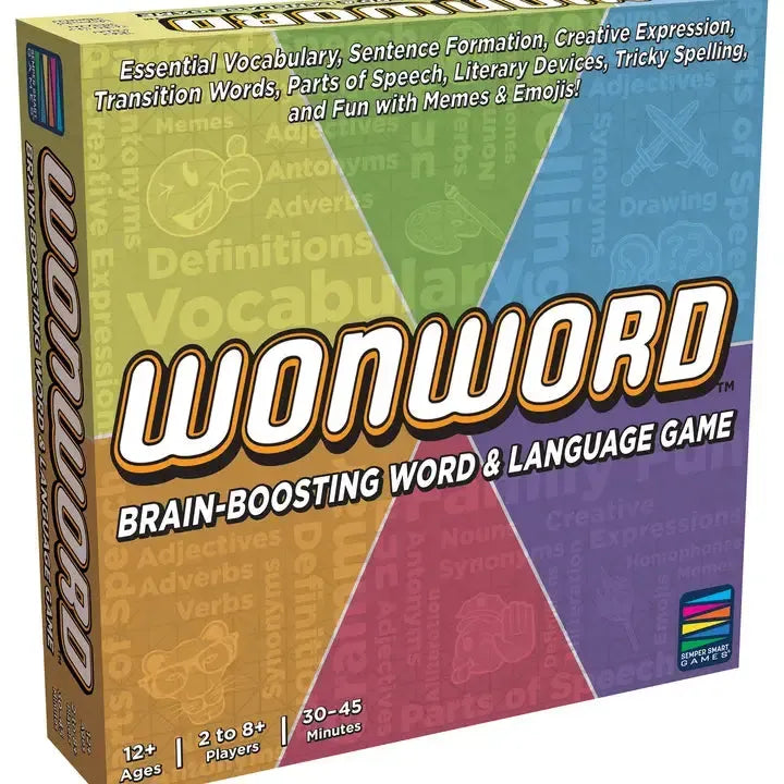 Semper Smart Games: Wonword: Brain-Boosting Word and Language Game