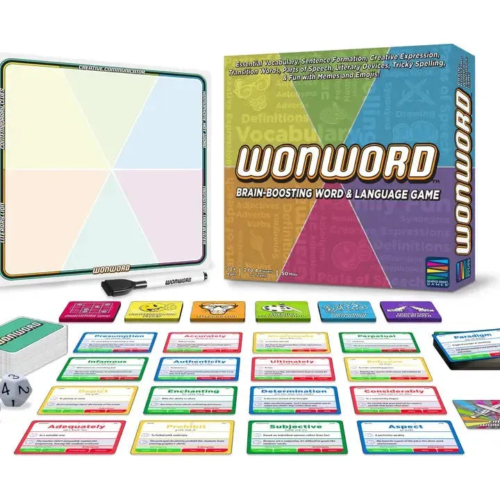 Semper Smart Games: Wonword: Brain-Boosting Word and Language Game