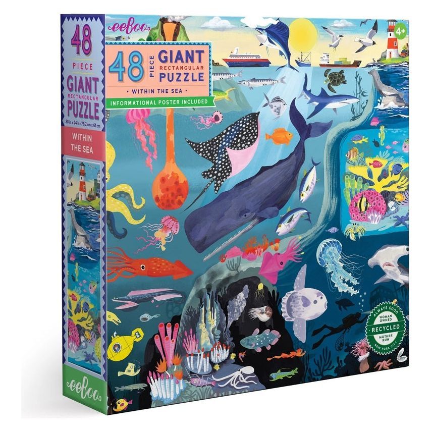 Within the Sea 48 Piece Giant Puzzle
