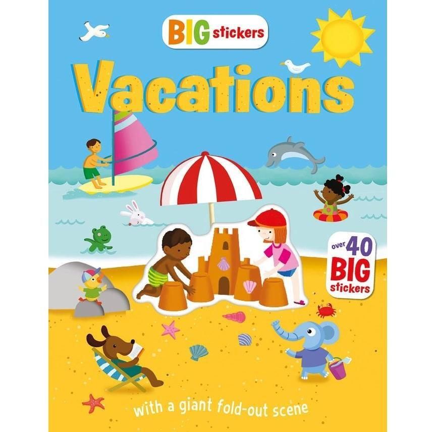 Big Stickers, Vacations Sticker Book