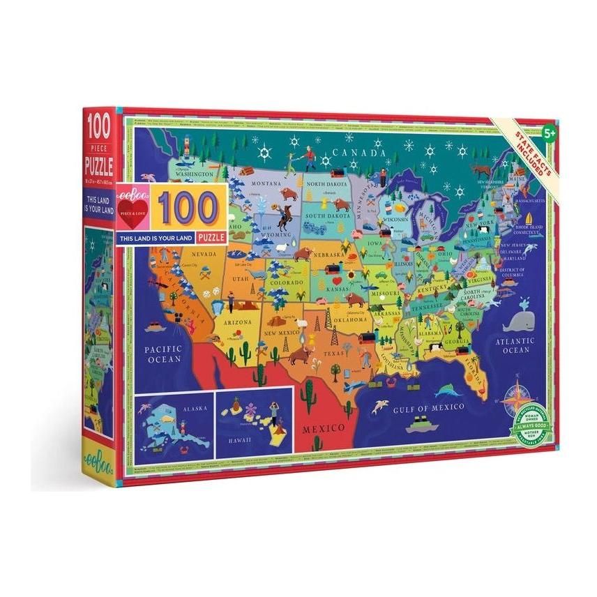 This Land Is Your Land 100 Piece Puzzle
