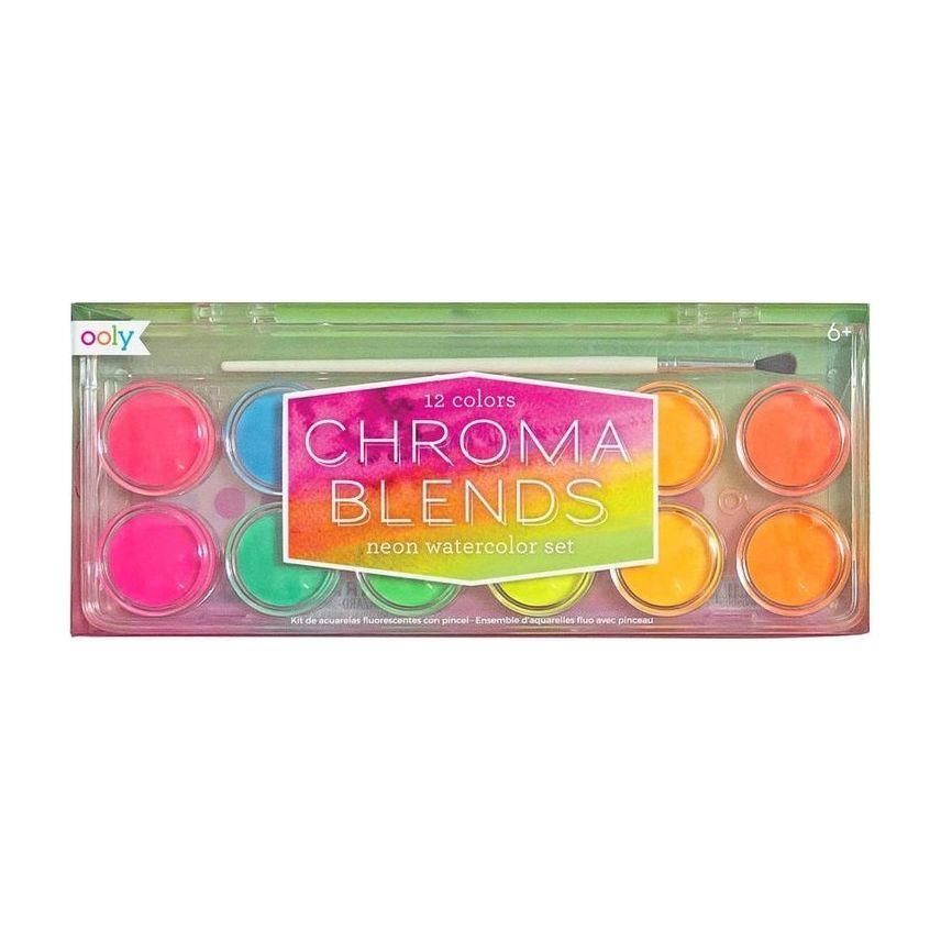 OOLY: Chroma Blends Neon Watercolor Paint