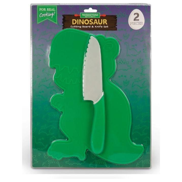 Dinosaur Cutting Board & Knife Set