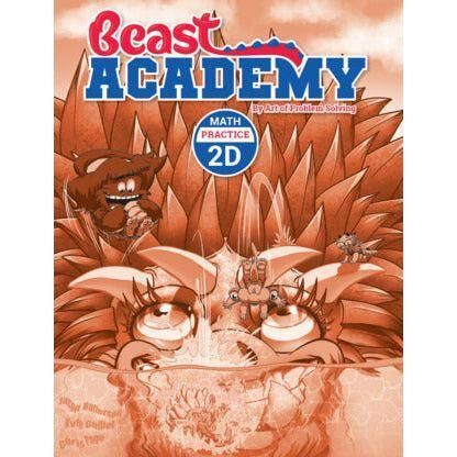 Beast Academy: Math 2D (Practice Book)
