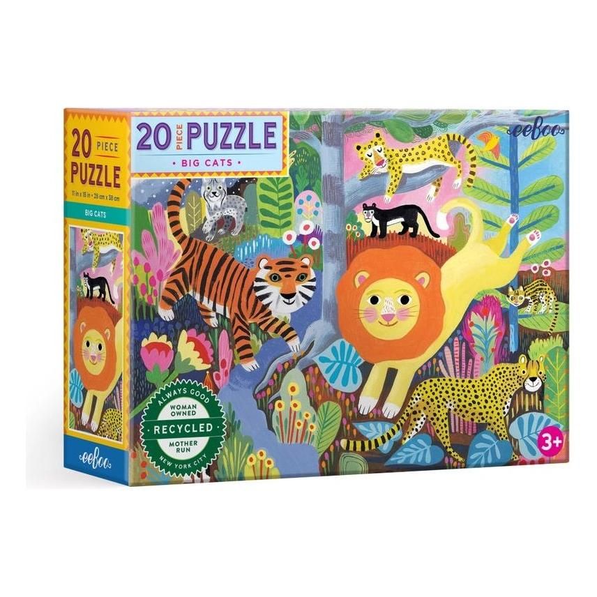 Big Cats 20 Piece Puzzle
