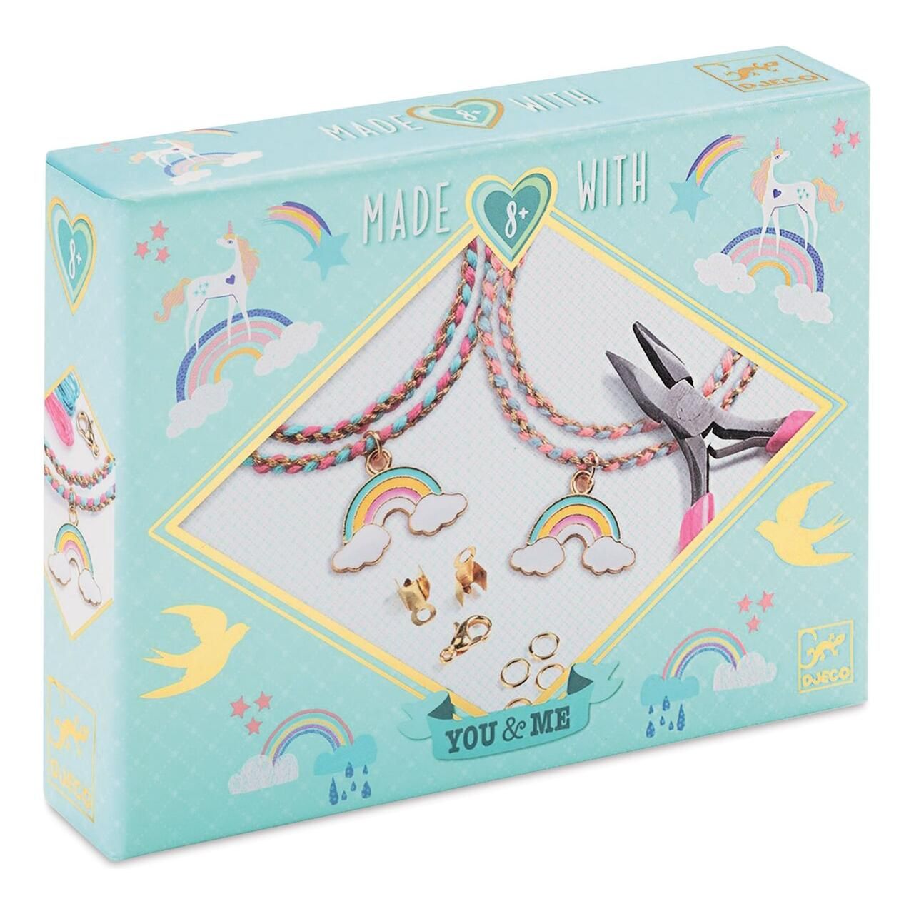 Djeco You & Me Jewelry Kit: Rainbow Kumihimo