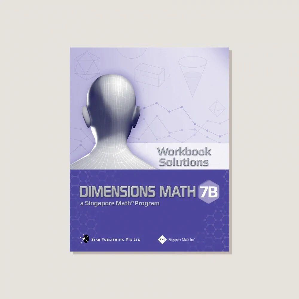 Dimensions Math Workbook Solutions 7B