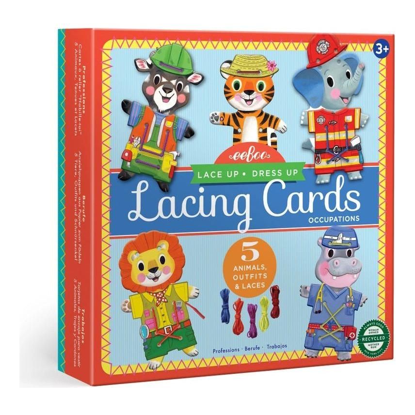 Occupations Dress Up Lacing Card