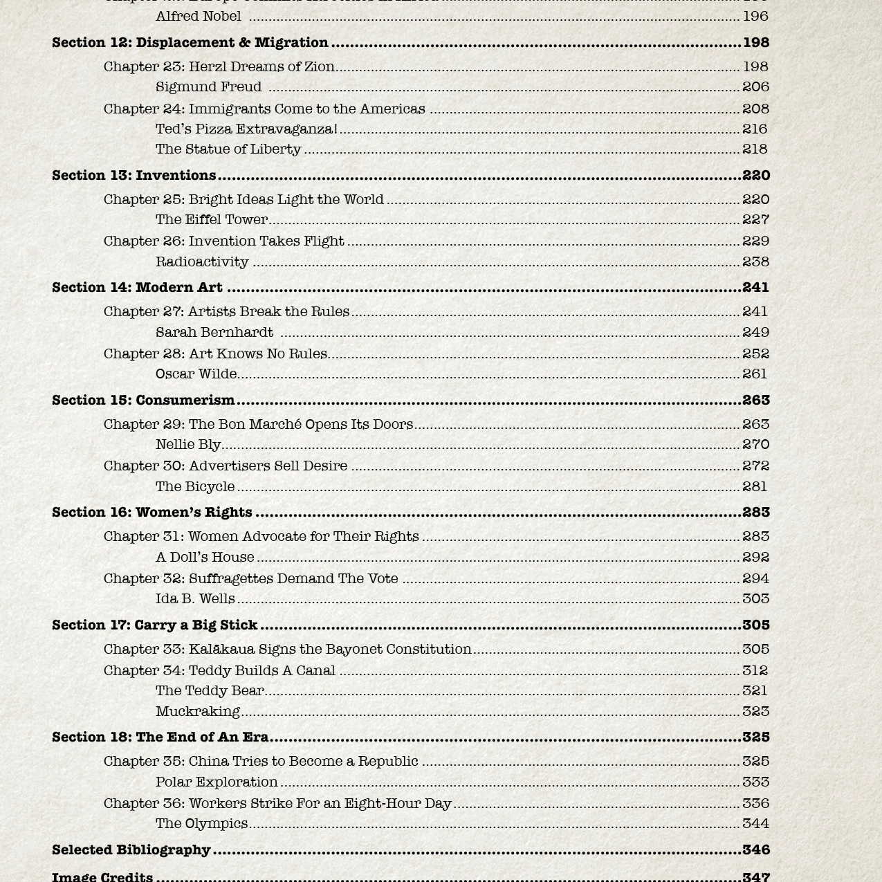 Curiosity Chronicles: Snapshots of Modern History Volume 1 Bundle