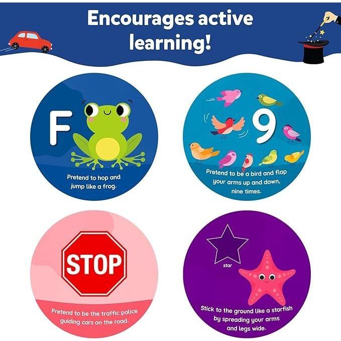 Jump & Learn Flash Cards For Kids
