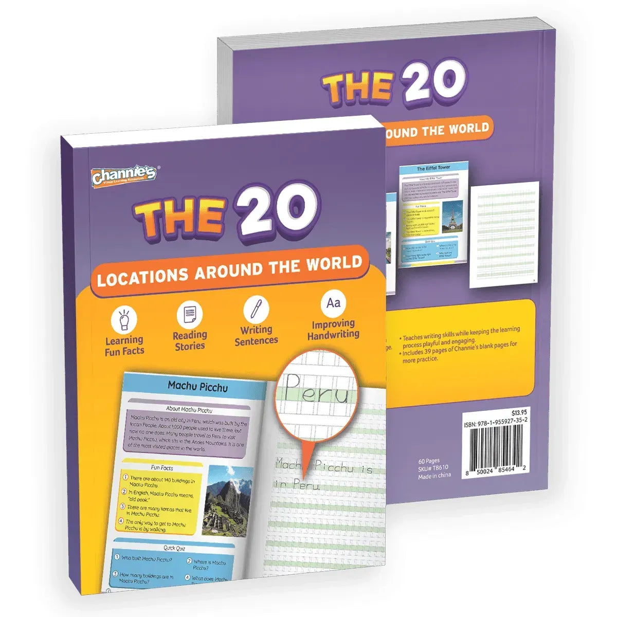 Channie's The 20 FAMOUS LOCATIONS AROUND THE WORLD