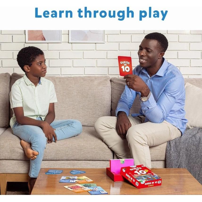 Guess in 10 States of America Card Game