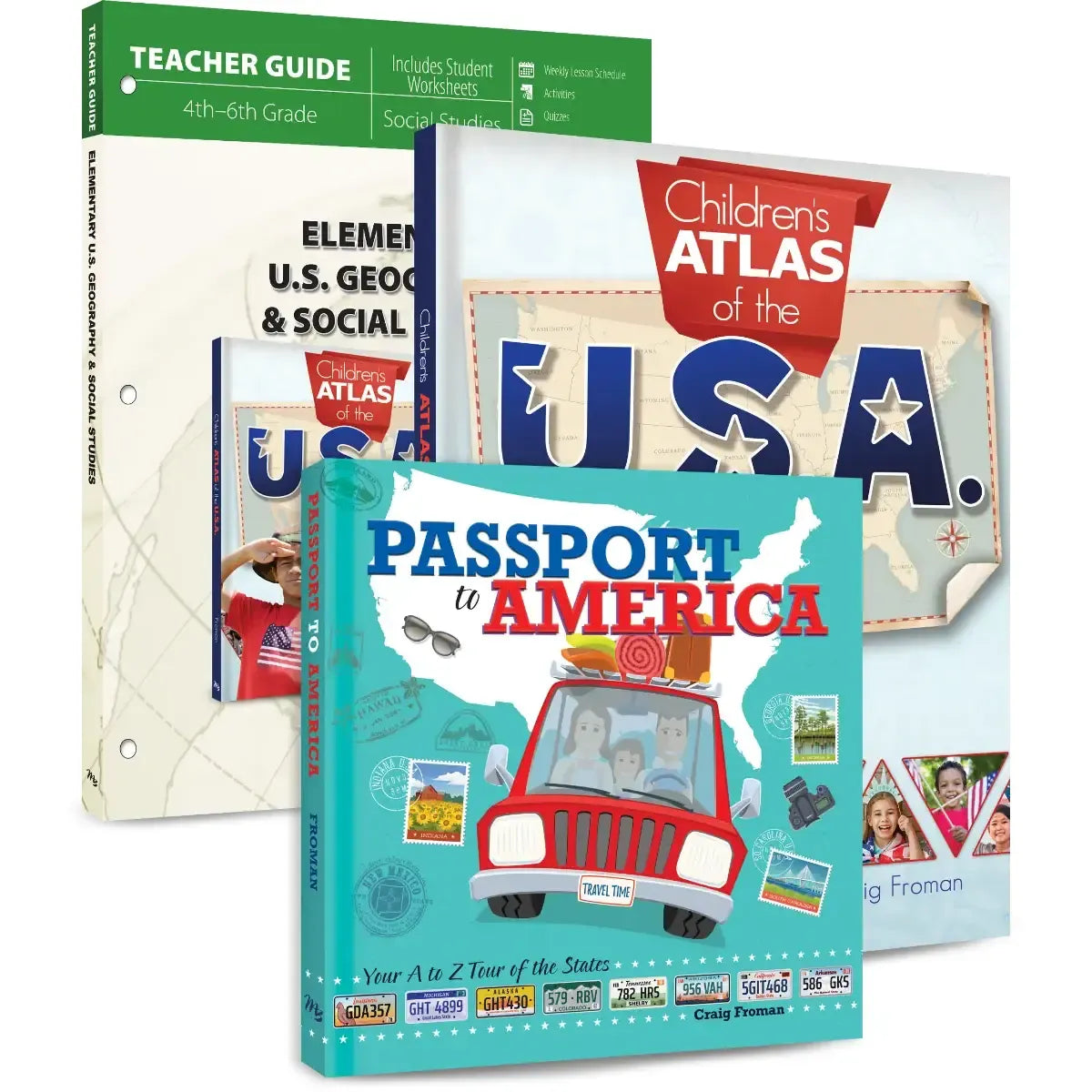 Masterbooks Elementary US Geography and Social Studies (Curriculum Pack)