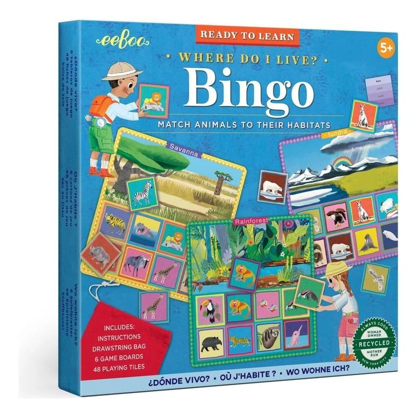 Where Do I Live? Bingo