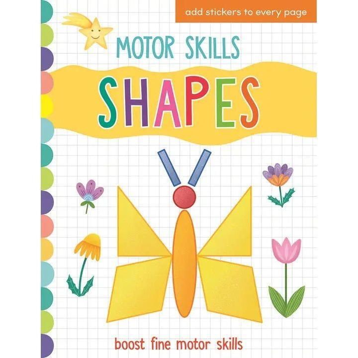 Motor Skills: Shapes Sticker Book Workbook