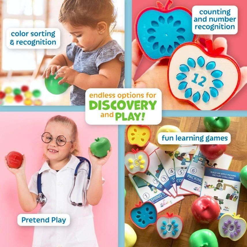 Counting Games - Stem Apple Factory Learning