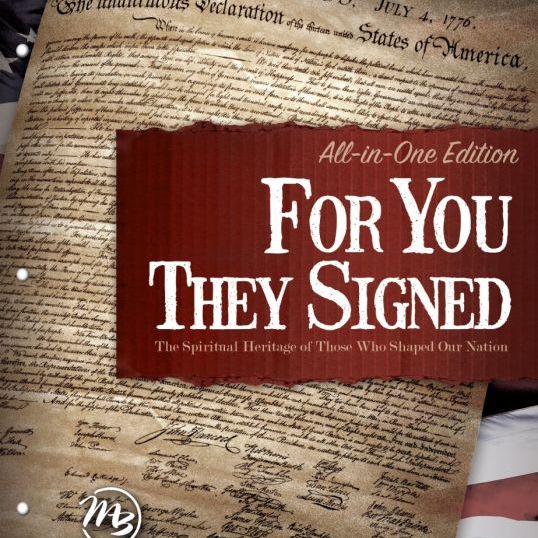 Masterbooks: For You They Signed
