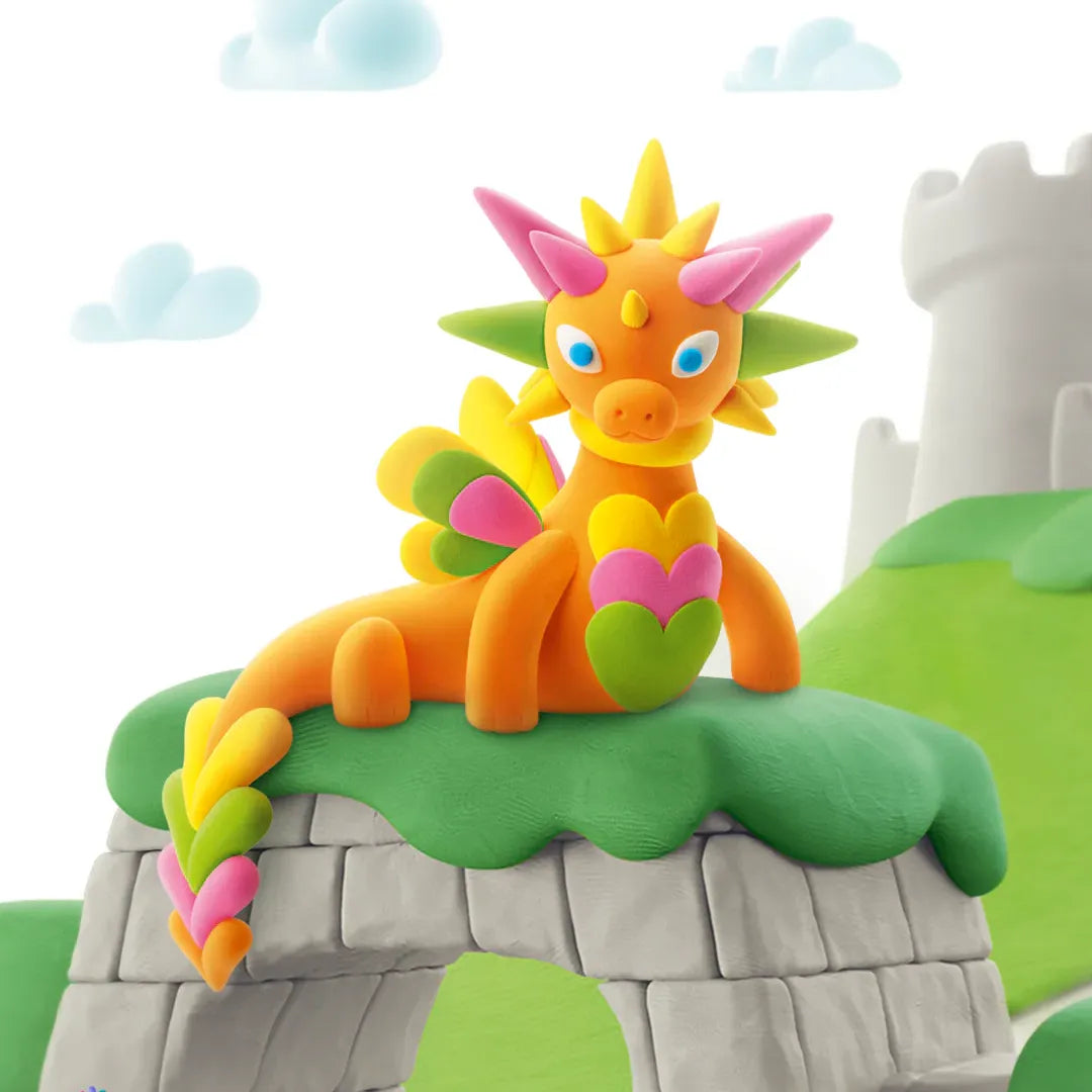 Hey Clay Dragon Island (Fat Brain Toy Co)