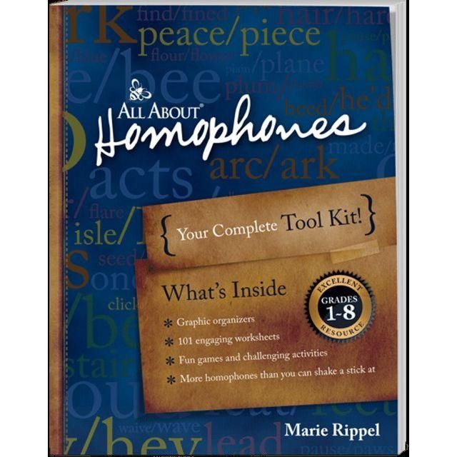 All About Learning Press: All About Homophones Toolkit