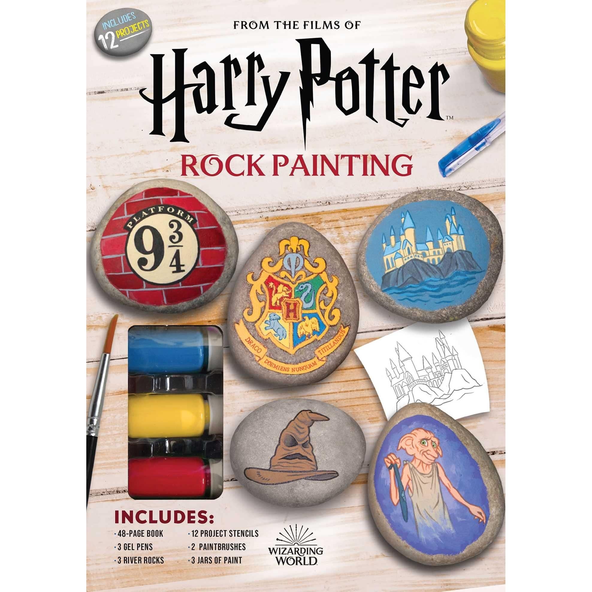 Harry Potter Rock Painting