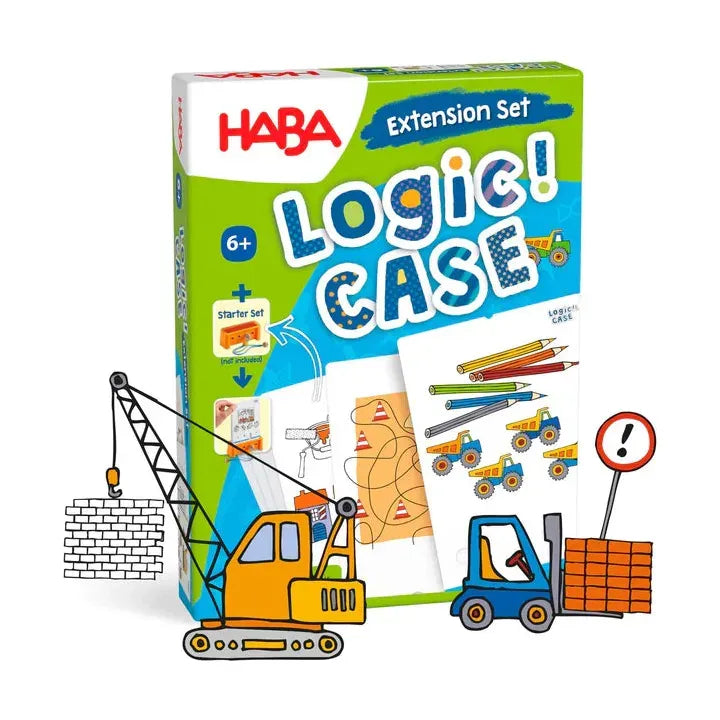 Haba Logic! CASE Extension Set Construction Site 6+