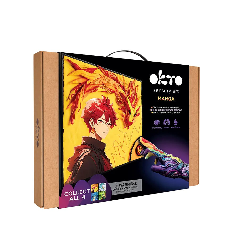 OKTO 3D Clay Painting MANGA Fire