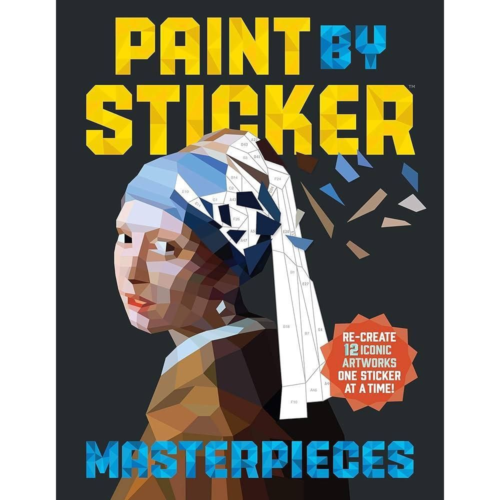 Paint by Sticker: Masterpieces