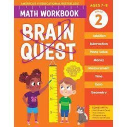 Brain Quest Math Workbook: 2nd Grade