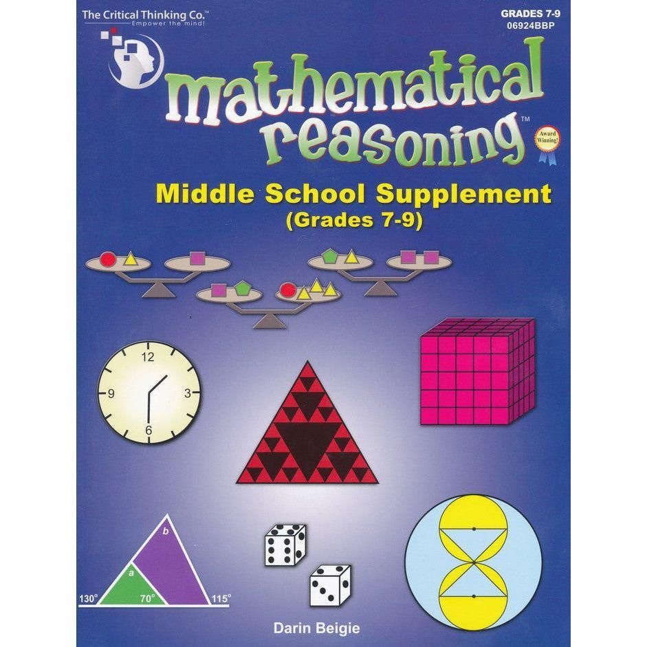 Critical Thinking Company Mathematical Reasoning Middle School Supplement