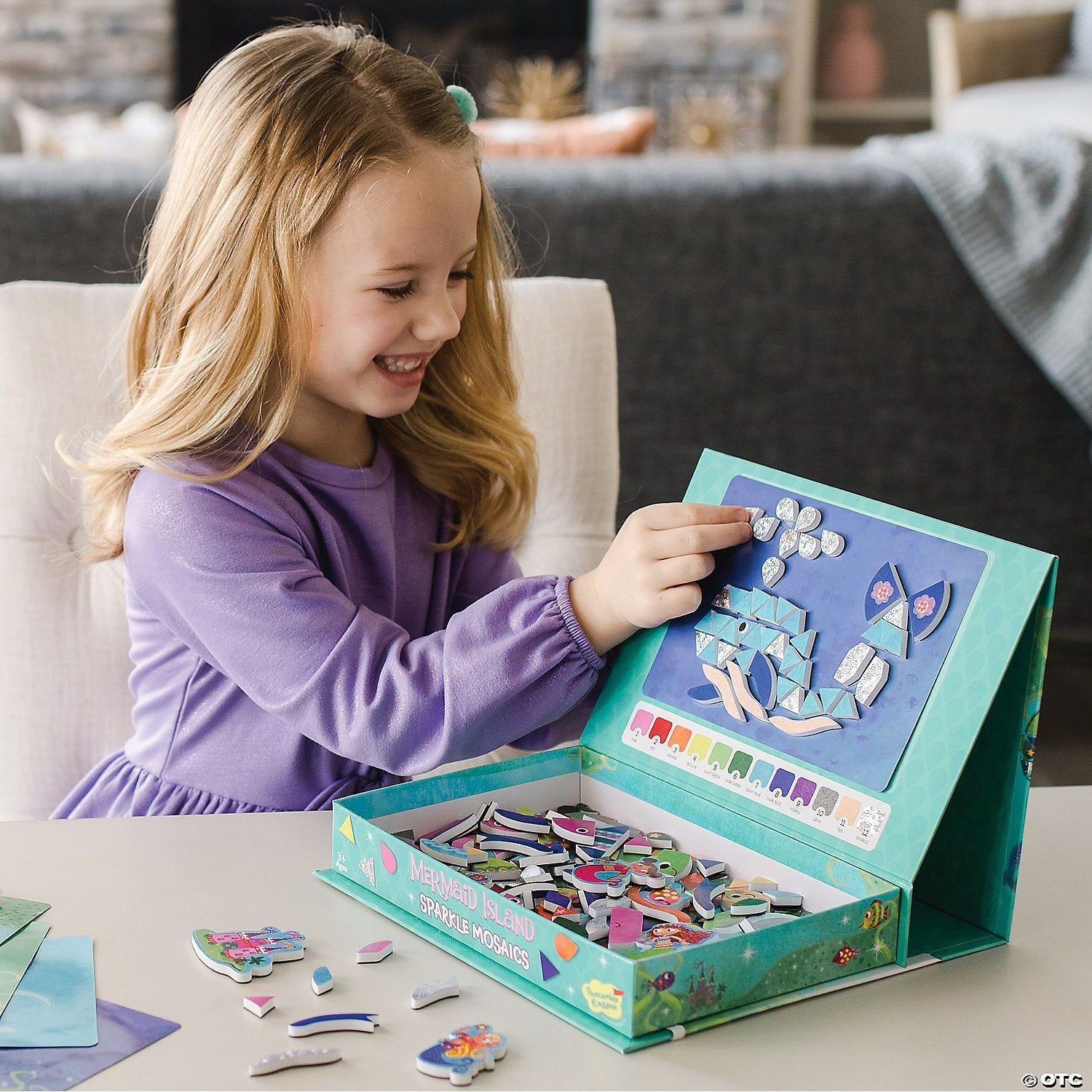 Mindware Mermaid Island Sparkle Mosaics