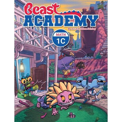 Beast Academy: Math 1C (Guide & Practice Book)