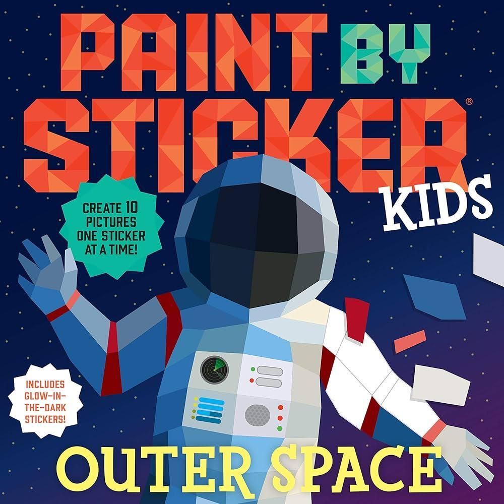 Paint by Sticker: Kids Outer Space