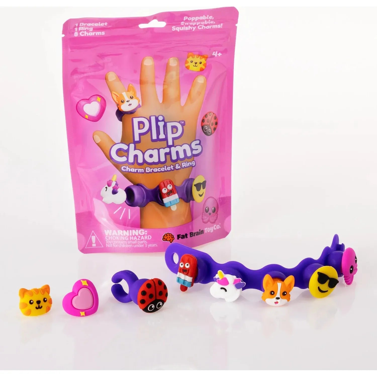 Fat Brain Toys: Plip Charms Pink