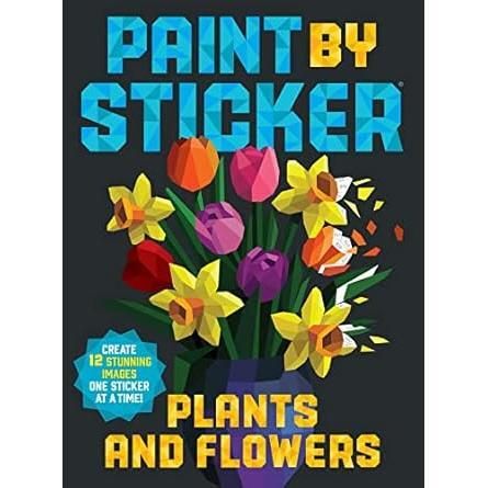 Paint by Sticker: Plants and Flowers