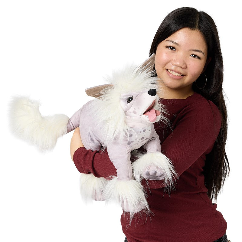 Folkmanis, Chinese Crested Dog Puppet