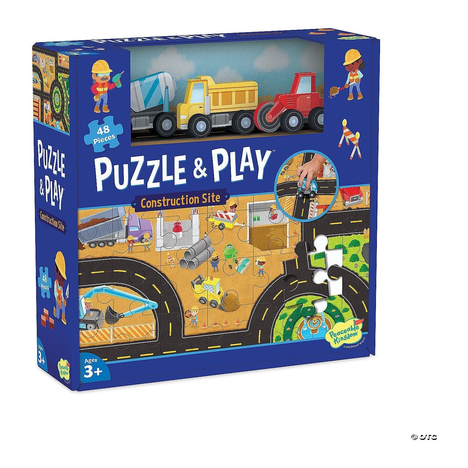 MindWare Puzzle and Play: Construction Site