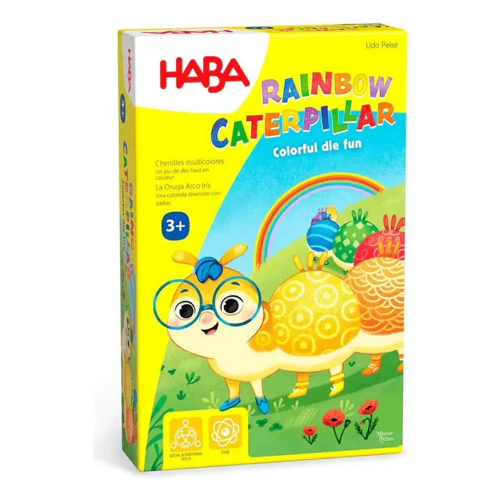 Rainbow Caterpillar Arranging Game