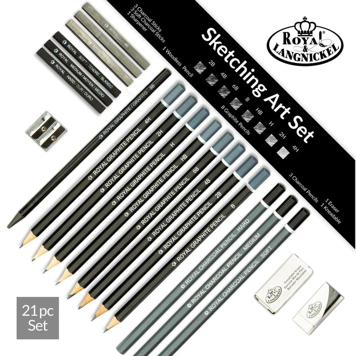 Essentials 21pc Sketching Pencil Art Set
