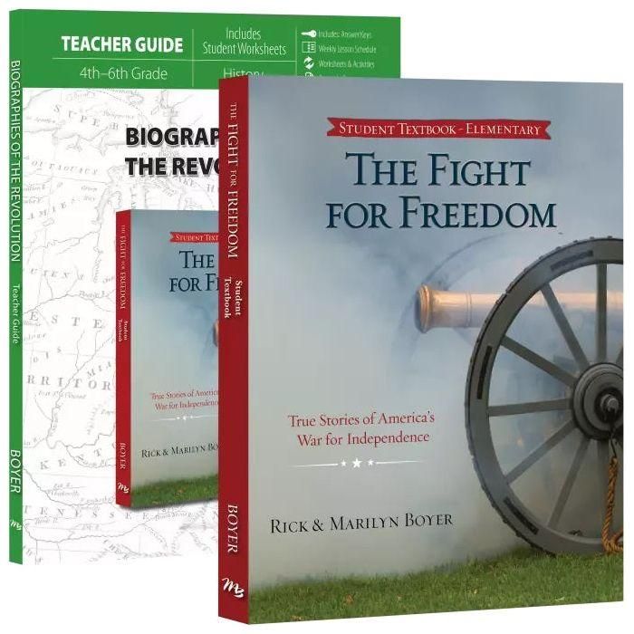 Masterbooks Biographies of the Revolution Set Level 4-6 History