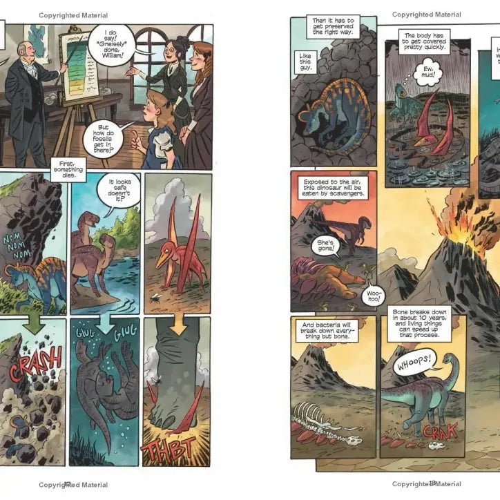 Science Comics: Dinosaurs: Fossils and Feathers