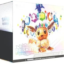 Pokemon Prismatic Evolutions Elite Trainer