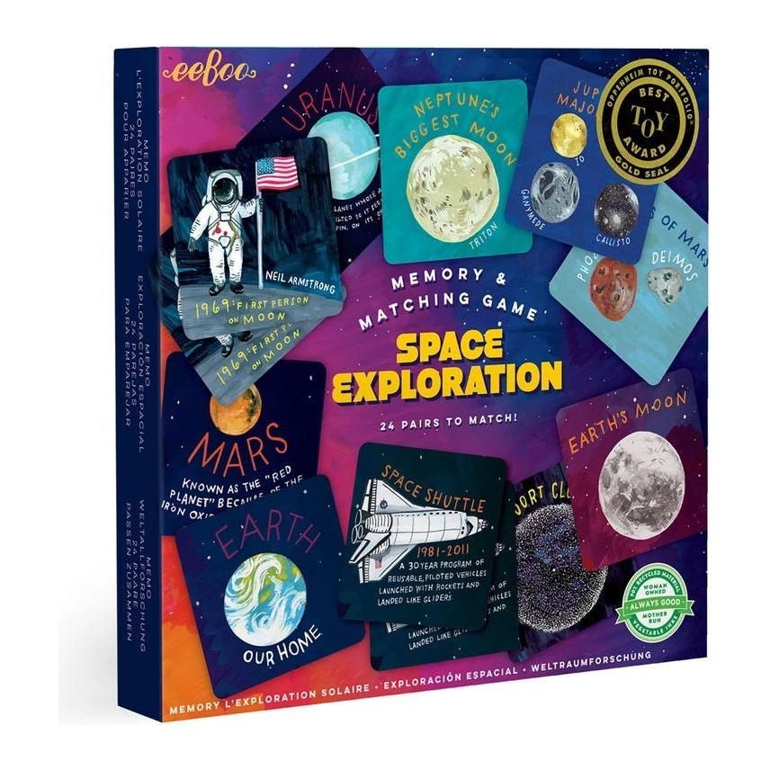Space Exploration Memory Game
