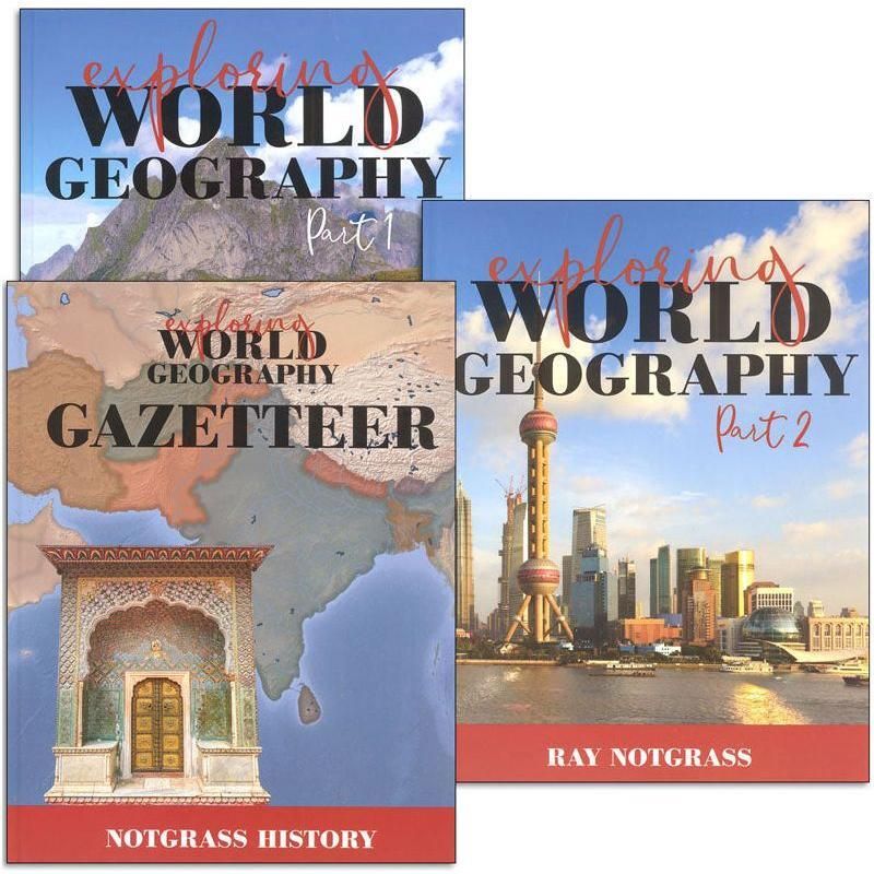 Notgrass: Exploring World Geography Curriculum (Package)